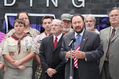 New Veterans Plaque Unveiled at Township Building